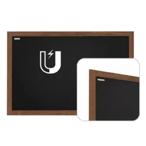 Varnished wooden frame
